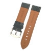 24 mm Spor S Crazy Gri Deri Saat Kordonu